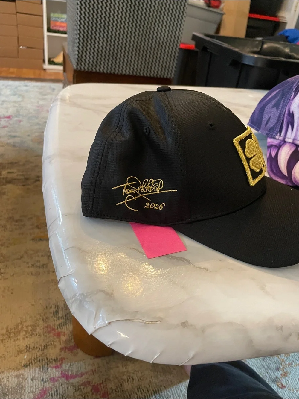 Black clover hat